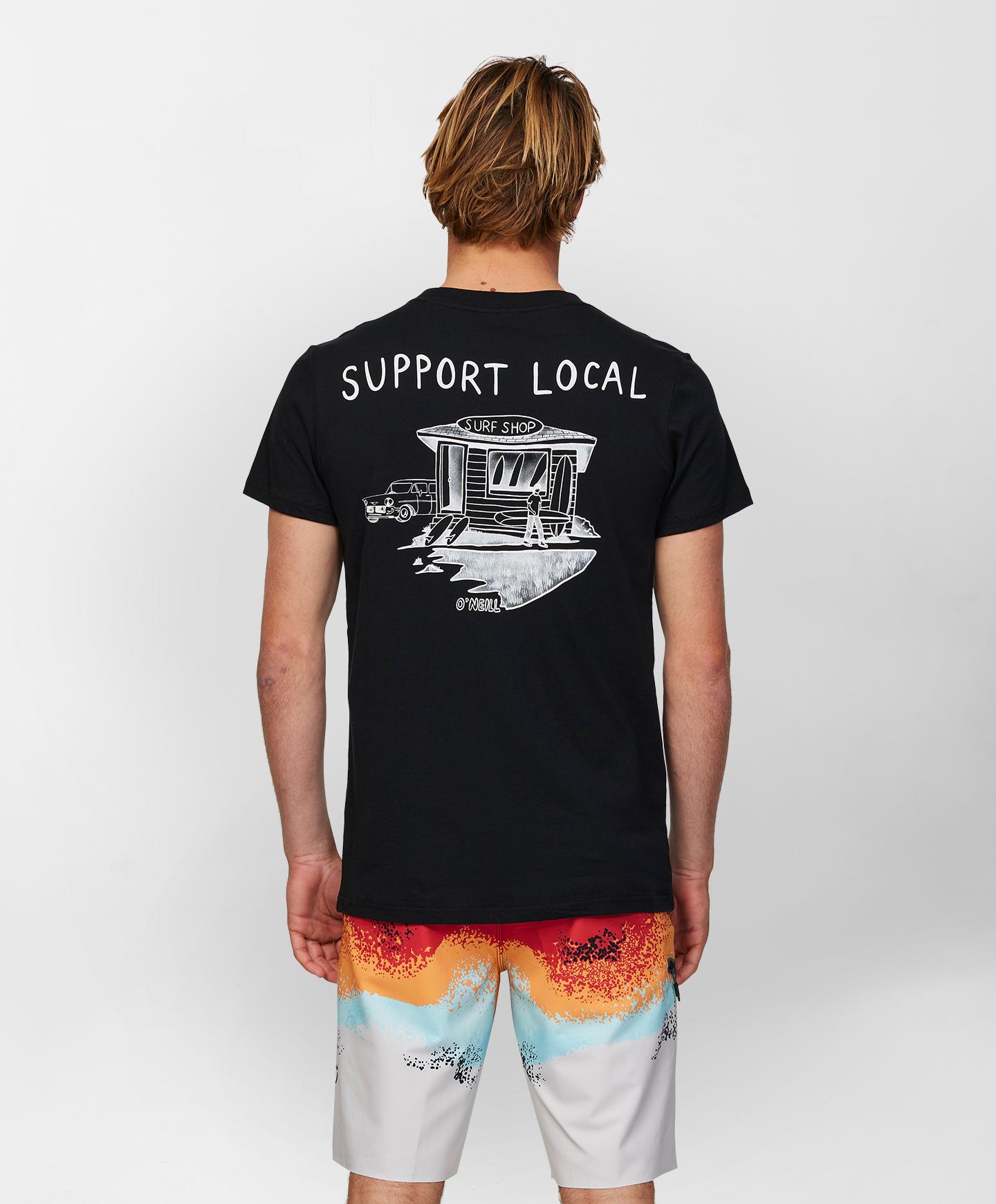 Support Local SS T-Shirt - Black