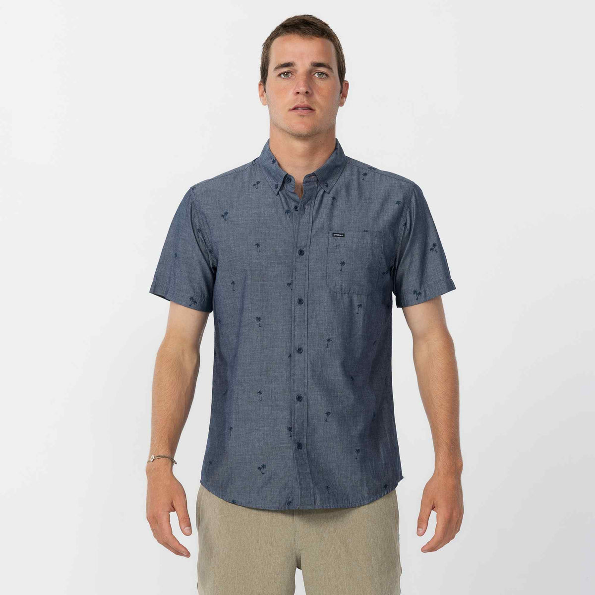 Buy Topside Chambray Standard Short Sleeve Shirt Online | O