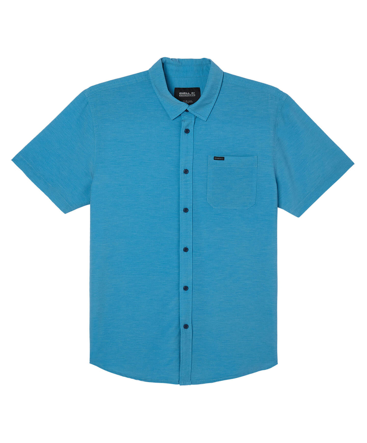 TRVLR UPF Traverse Solid Shirt - Bay Blue
