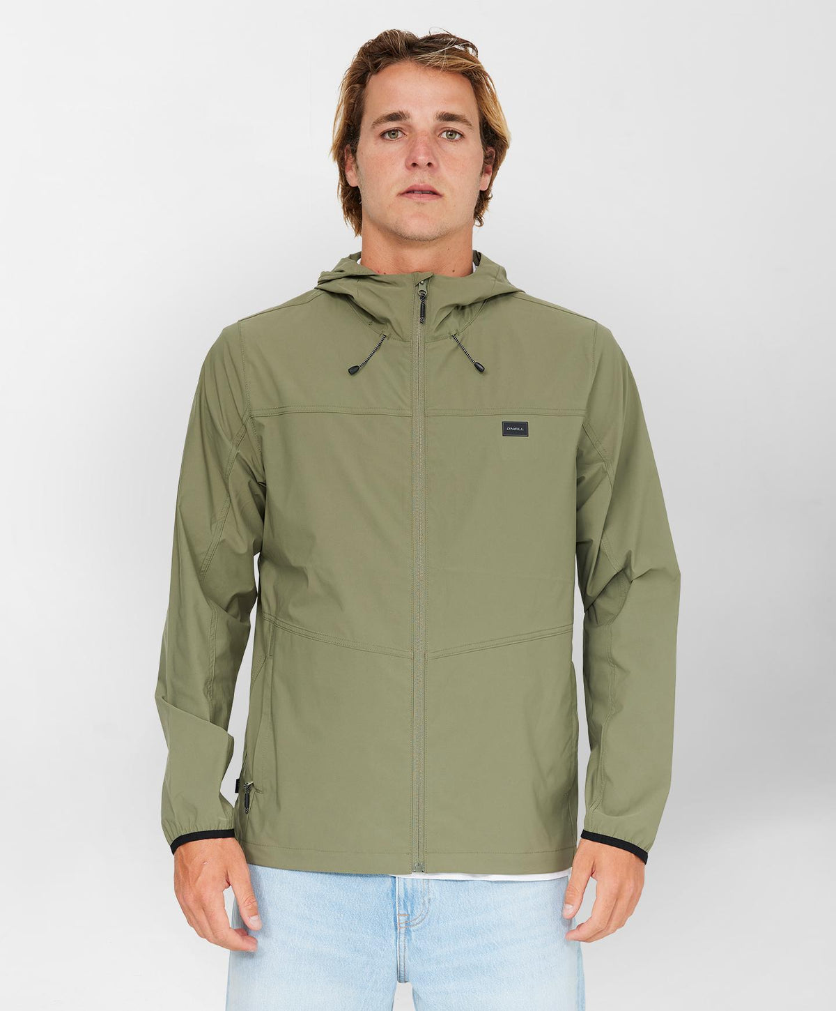 TRVLR Windbreaker Stretch Jacket - Deep Green