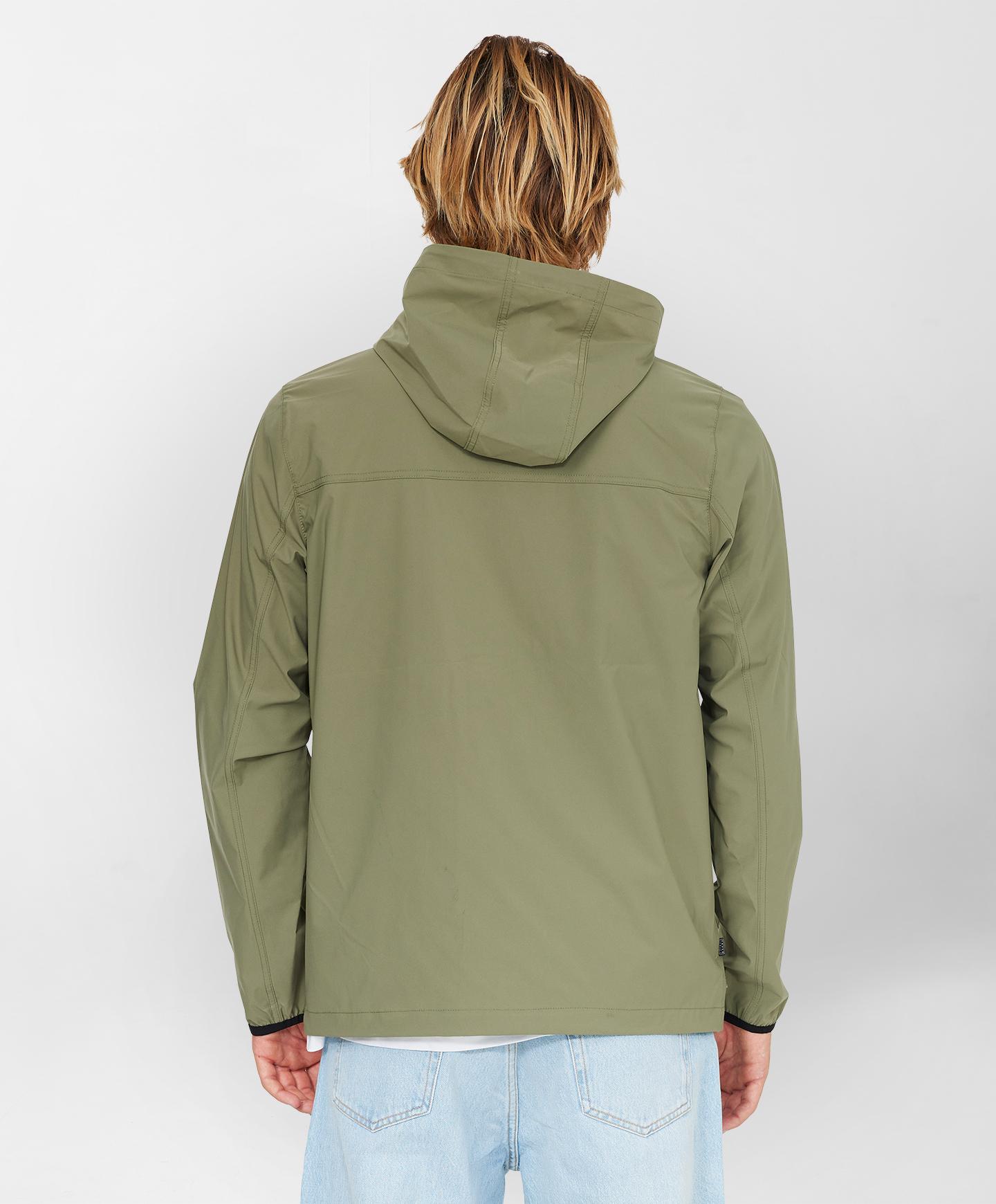 TRVLR Windbreaker Stretch Jacket - Deep Green