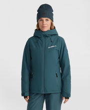 Women's Aplite Snow Jacket - Alma Steel