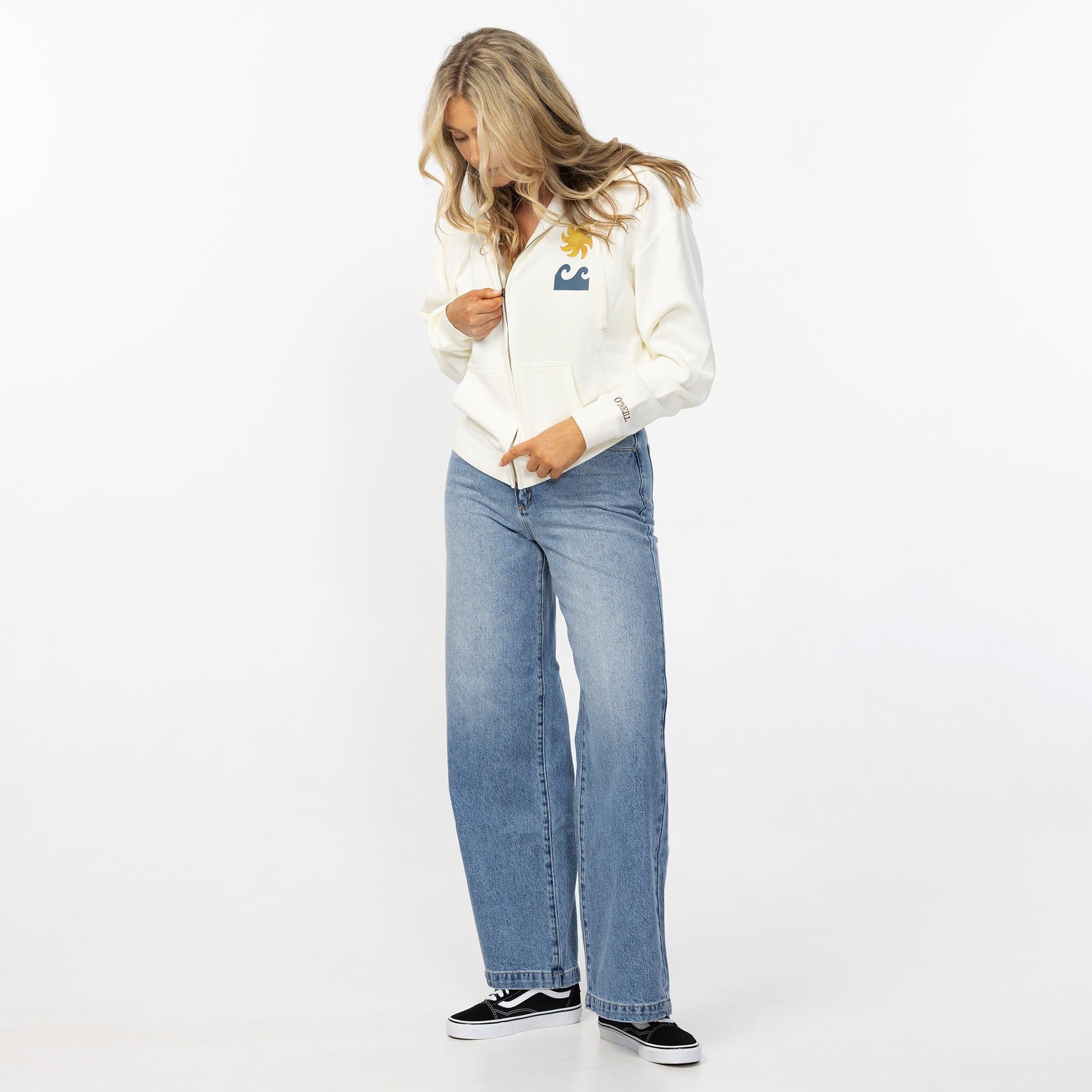 Women's Atwood Palma Zip Hoody - Winter White