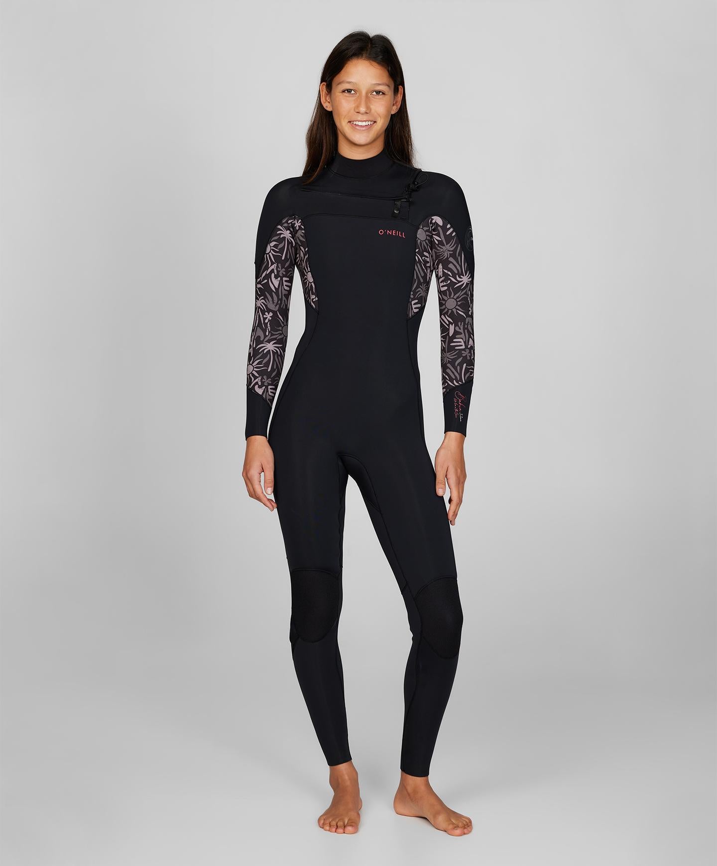 Women's Bahia 3/2mm Steamer Chest Zip Wetsuit - Follow The Sun