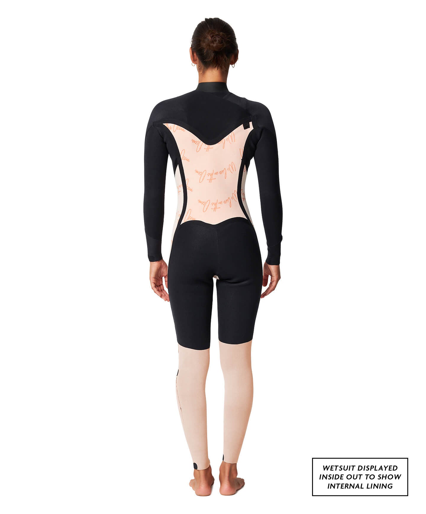 Girl's Bahia 4/3mm Steamer Chest Zip Wetsuit - Lost Palms