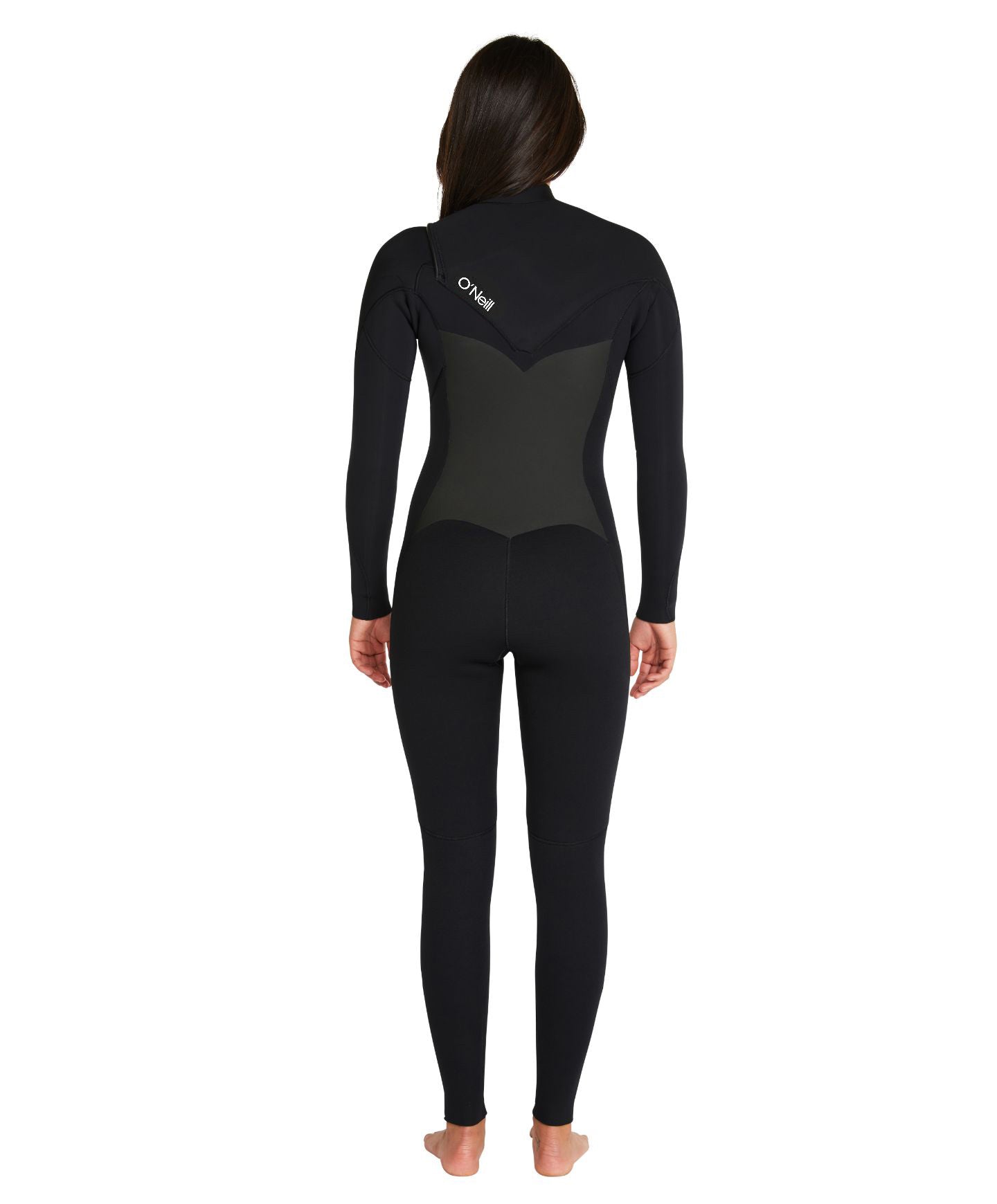 Women's Bahia 3/2mm Steamer Chest Zip Wetsuit - Black