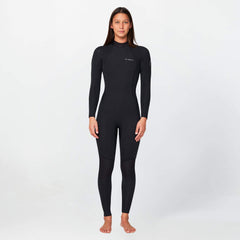 Women's Bahia 3/2mm Steamer Back Zip - Black