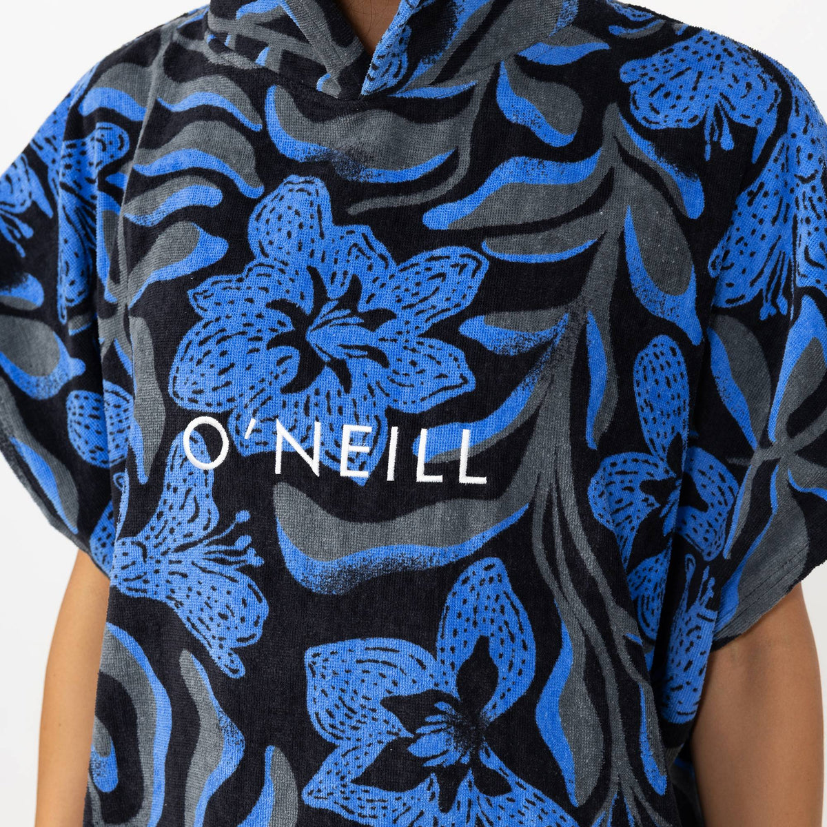 Bahia Change Towel - Seawater Floral