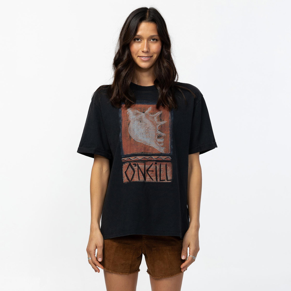 Women's Bahia Tangerine Tee - Black
