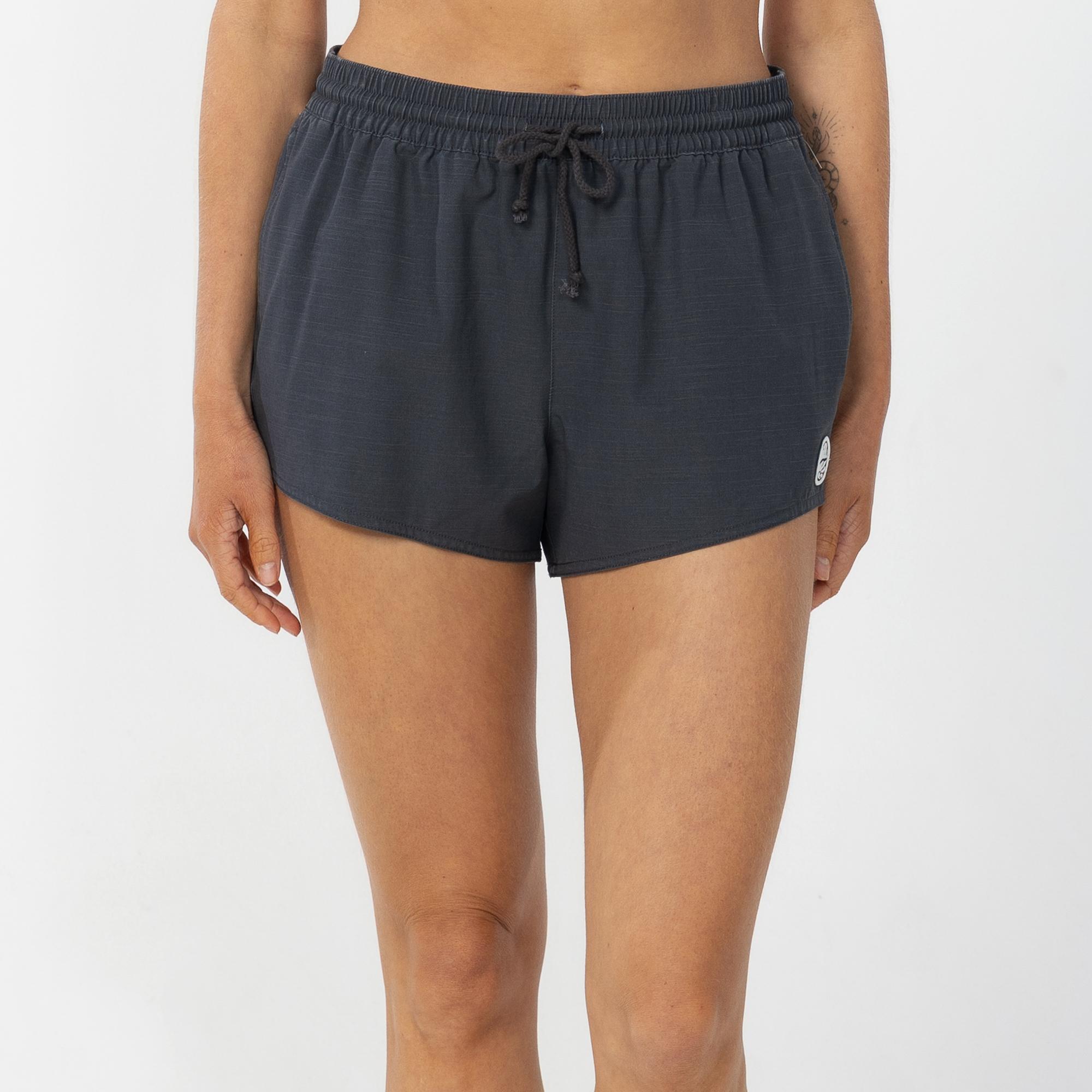 Women's Boneyard 3" Boardshort - Washed Black