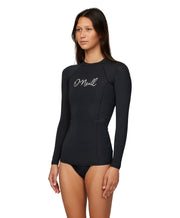 Women's Reactor LS UV Rash Vest - Black