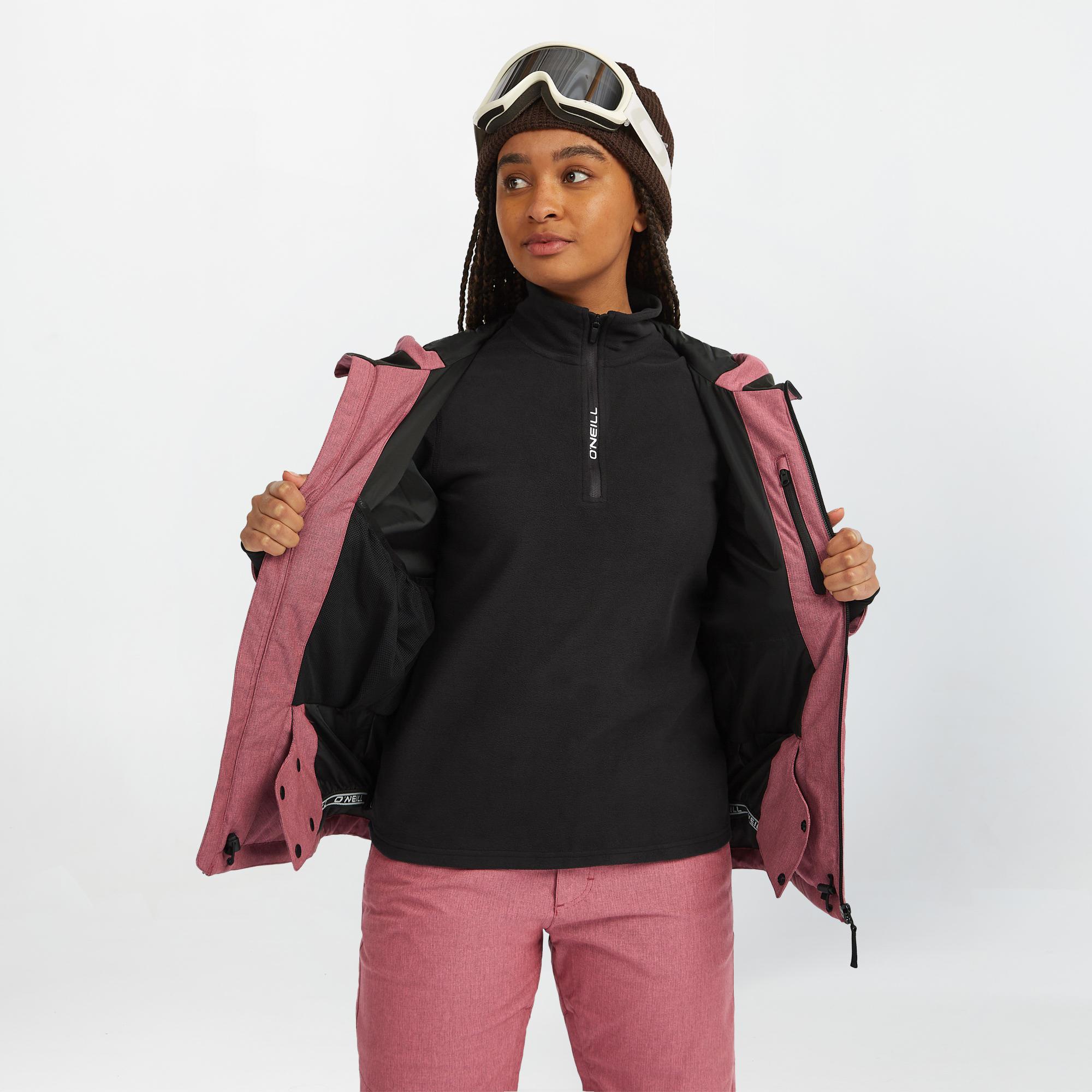 O'NEILL スキーウェア Mサイズ 黒/ピンク Buy Womens Cruz Melange Snow Jacket Online | O'Neill