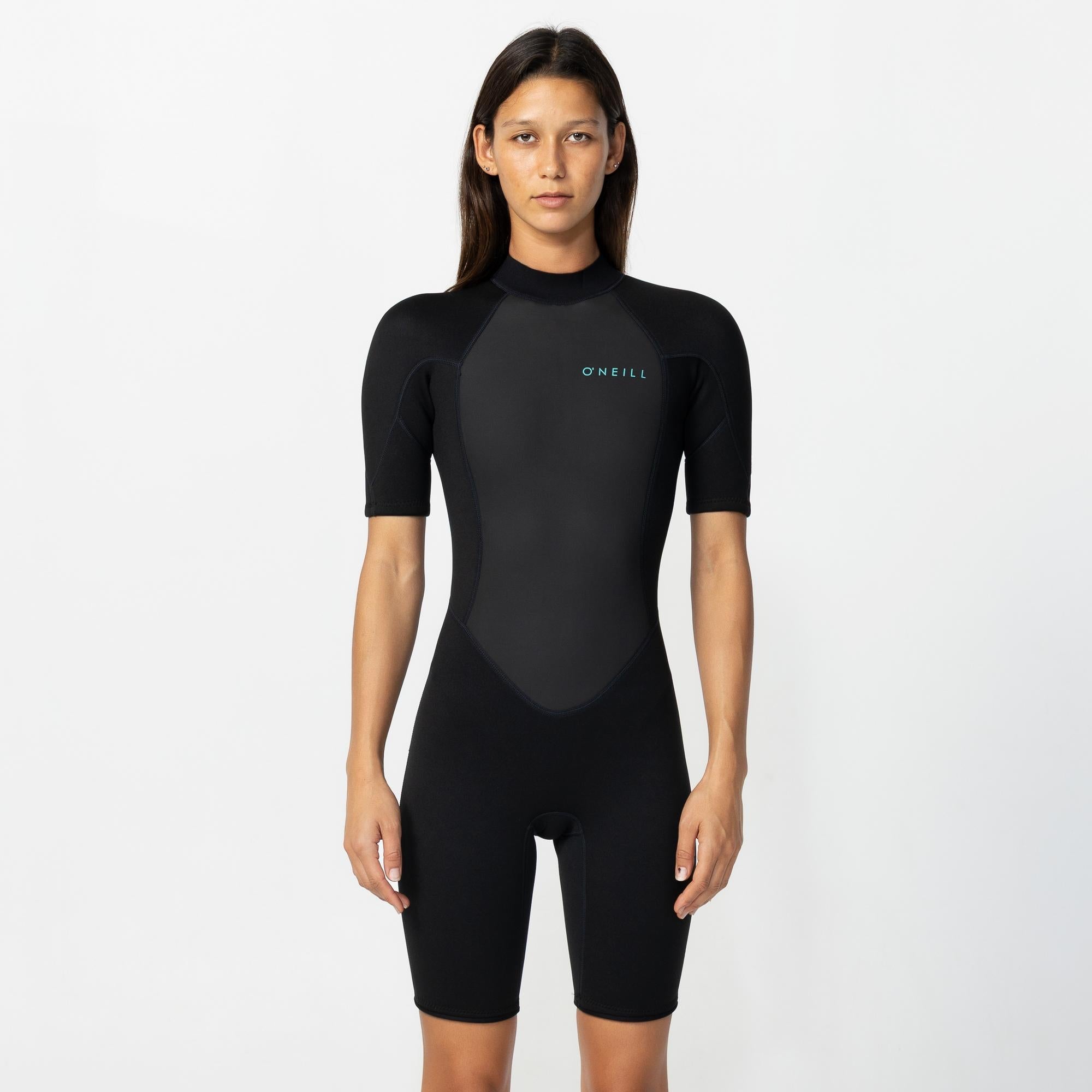 Women's Factor Back Zip Spring Suit 2mm Wetsuit - Black