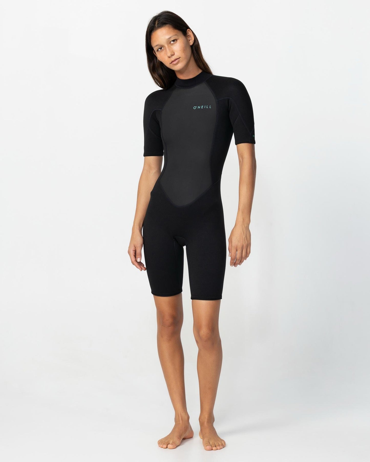 Women's Factor Back Zip Spring Suit 2mm Wetsuit - Black