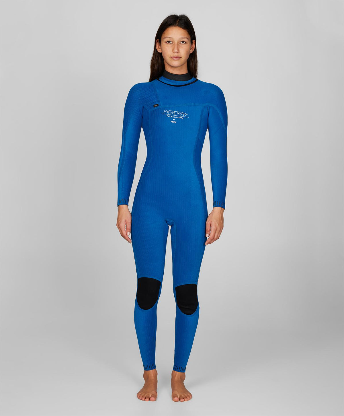 Womens HyperFreak 3/2+ Steamer Chest Zip Wetsuit - Deep Dreams