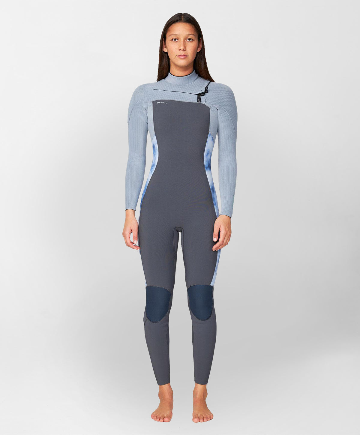 Women's HyperFreak 3/2+ Steamer Chest Zip Wetsuit - Storm Rider