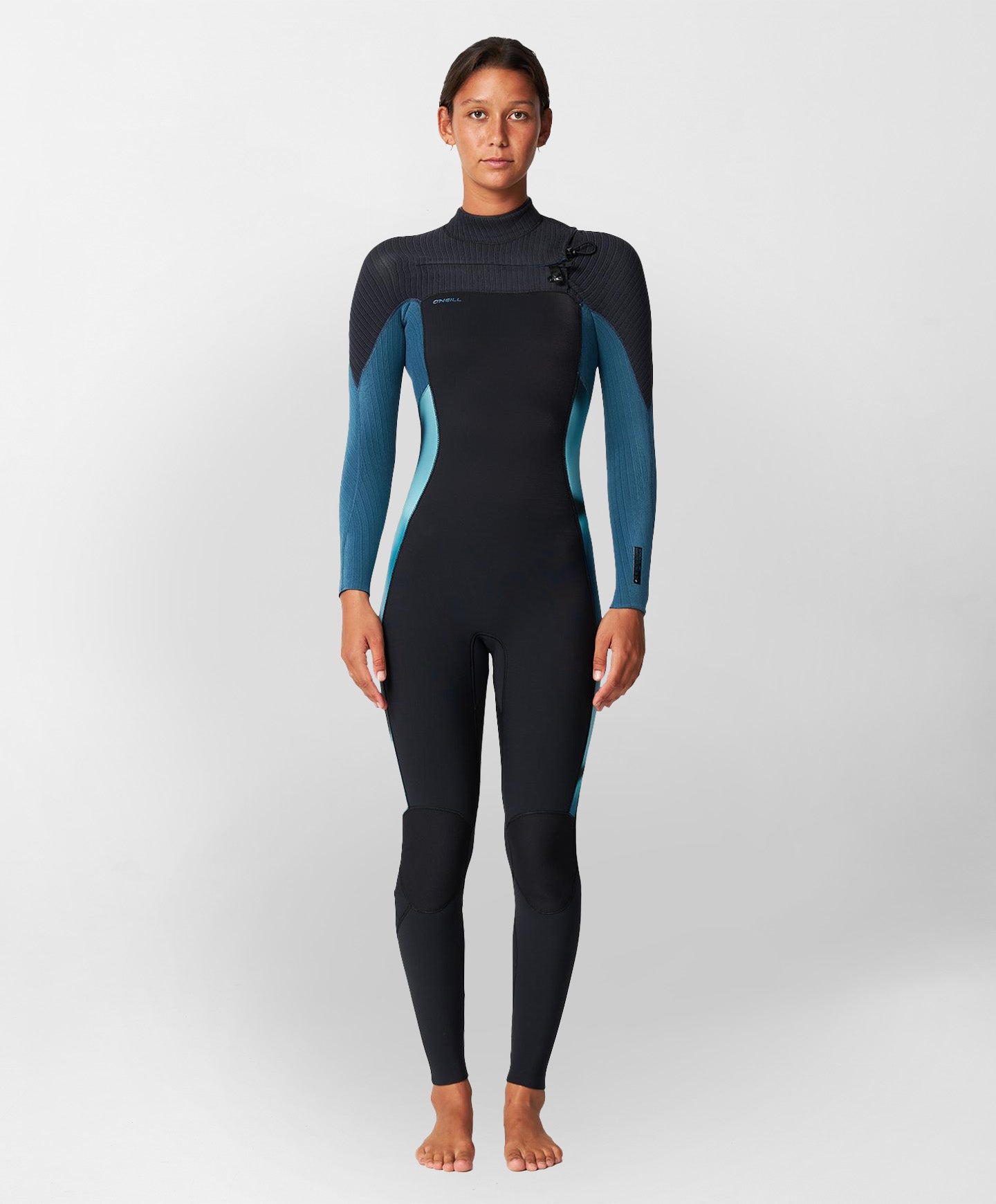 Womens HyperFreak 3/2+ Steamer Chest Zip Wetsuit - Wave Runner