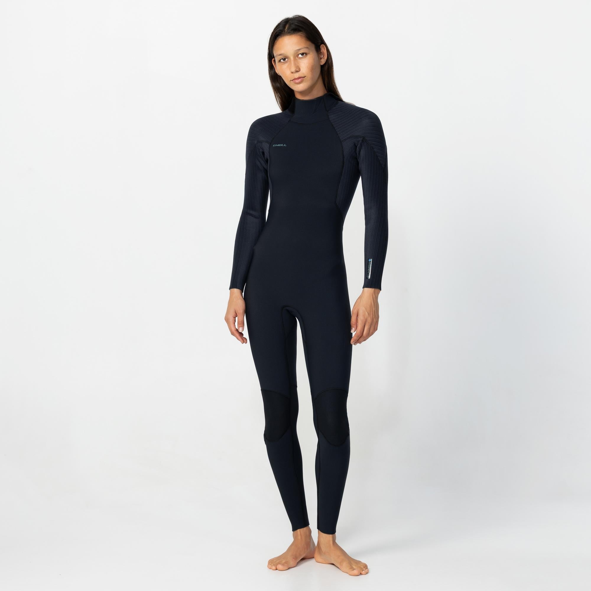 Buy Womens HyperFreak 3/2+ Steamer Back Zip Wetsuit Online | O'Neill
