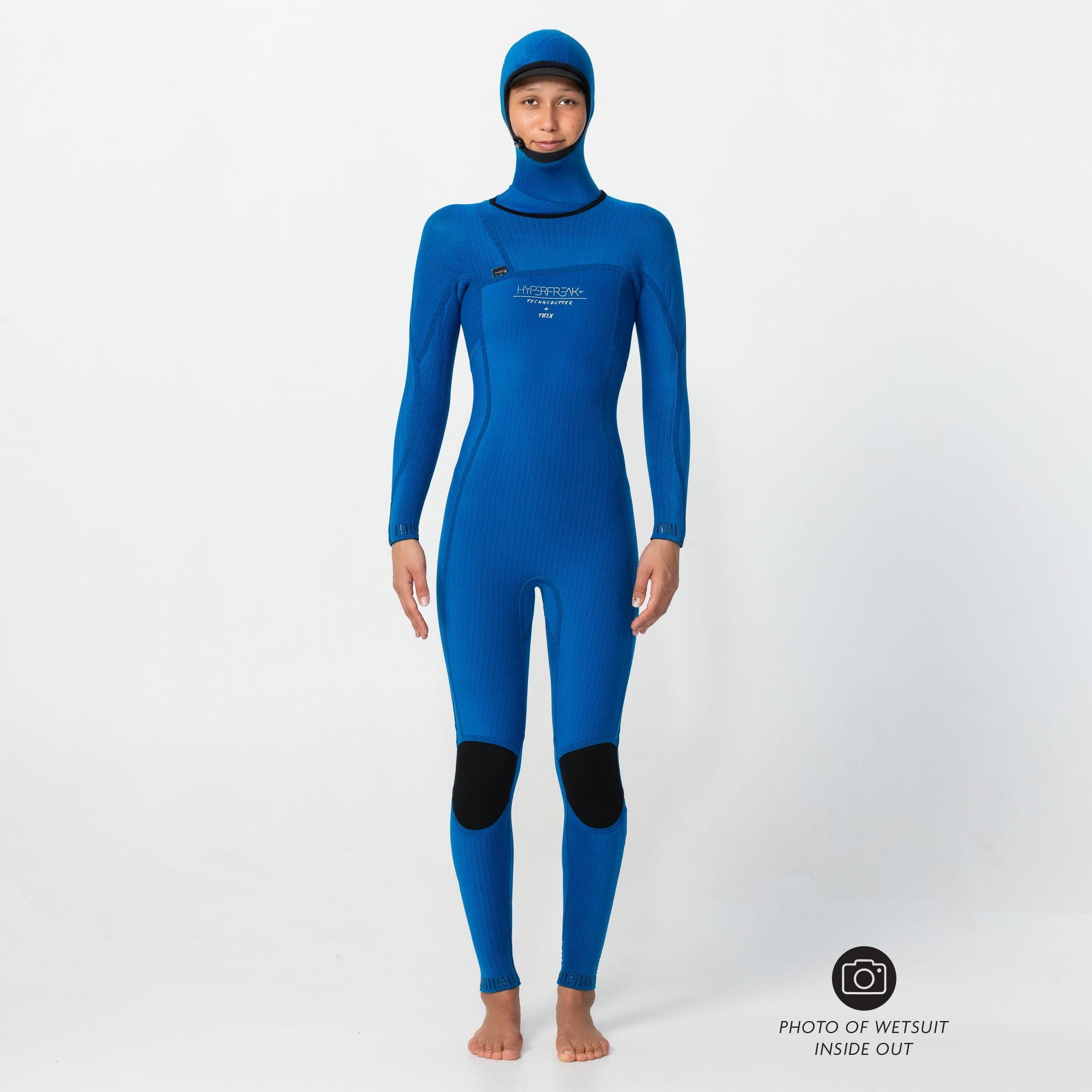 Buy Women's HyperFreak 5.5/4+mm Hooded Steamer Wetsuit - Black | O
