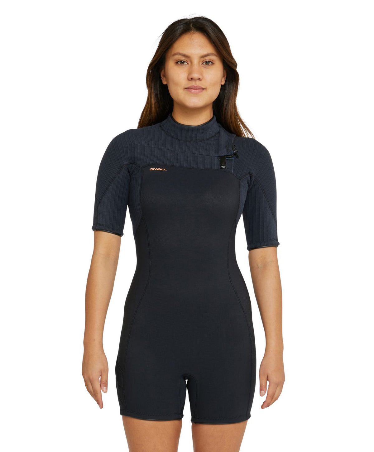 Women's HyperFreak Short Sleeve Spring Suit 2mm Wetsuit - Black