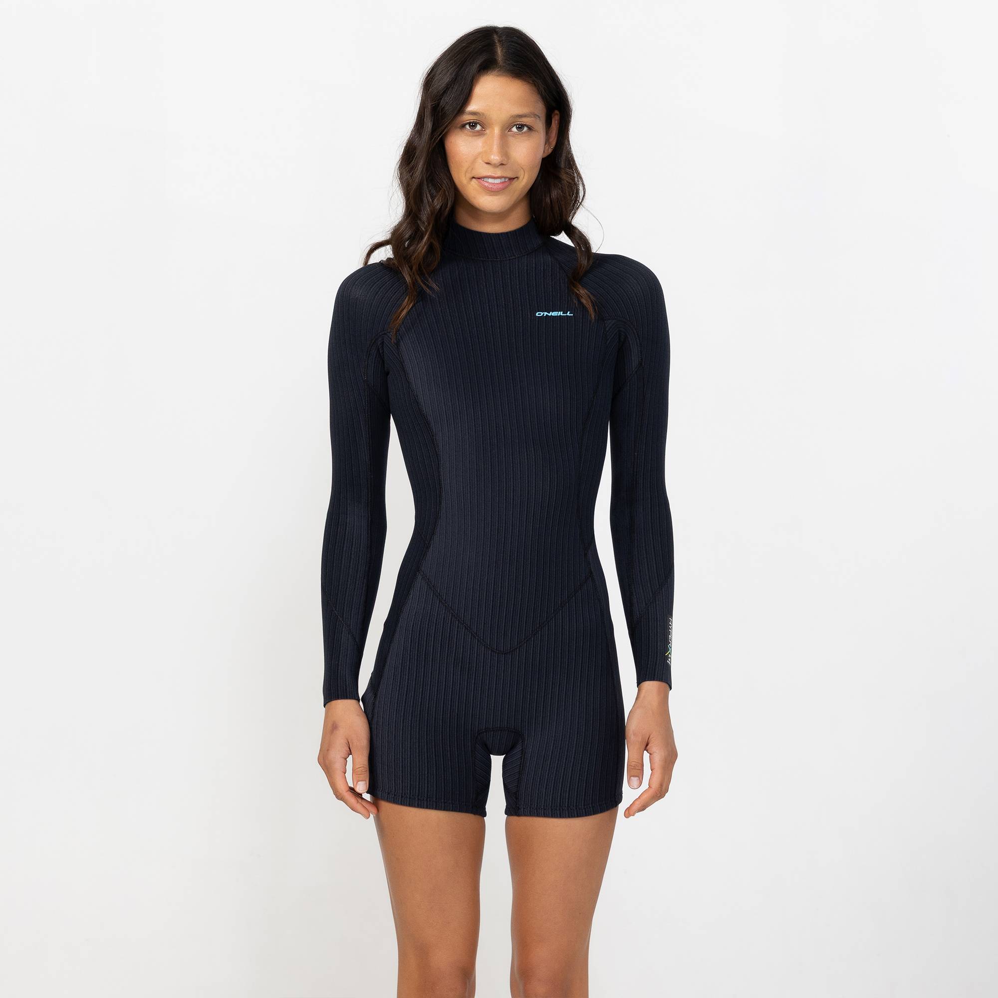 Women's HyperX 2mm Long Sleeve Spring Suit Back Zip - Black