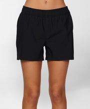 Women's Jetties Stretch 4" Boardshorts - Black