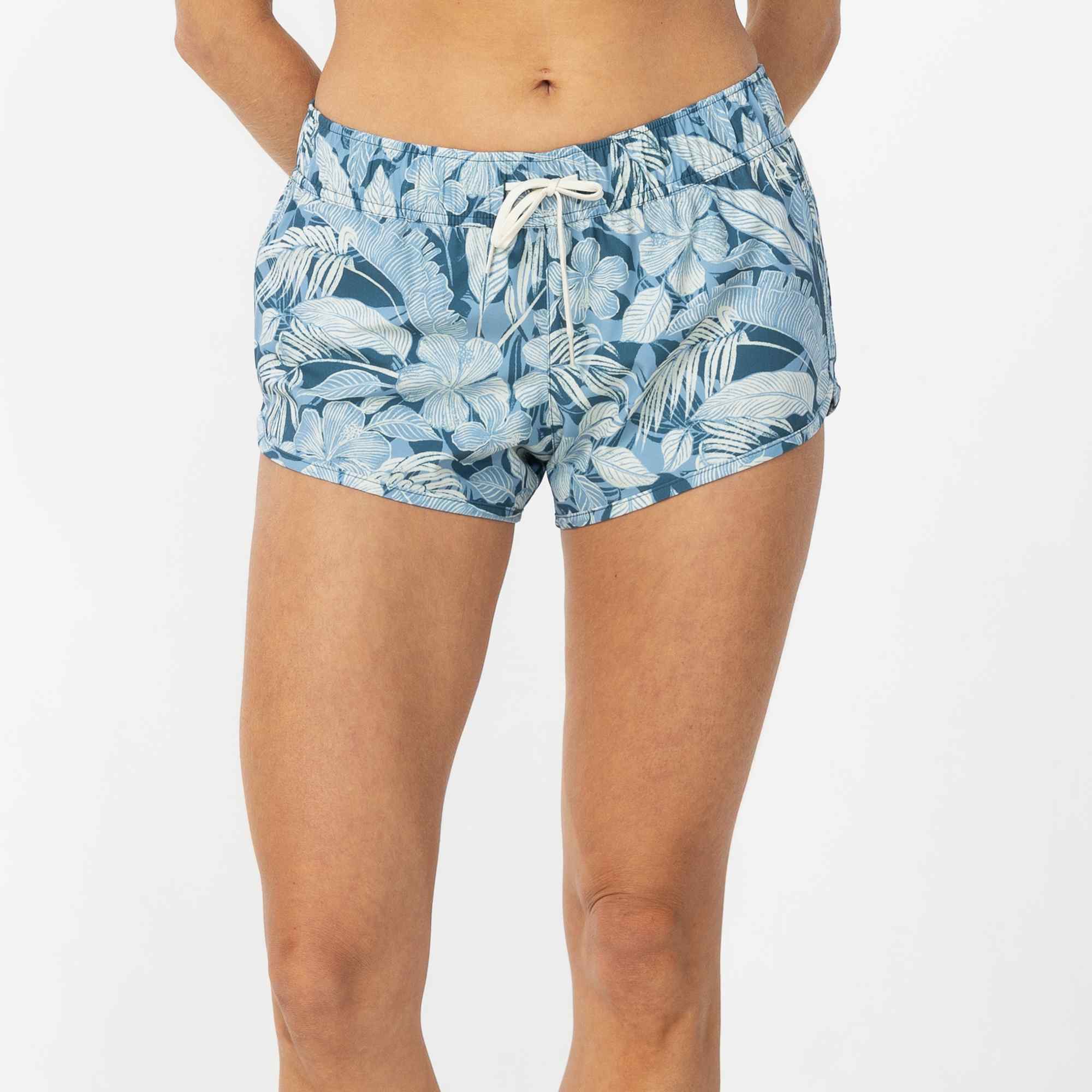 Women's Laney Printed 3" Boardshort - Blue Floral