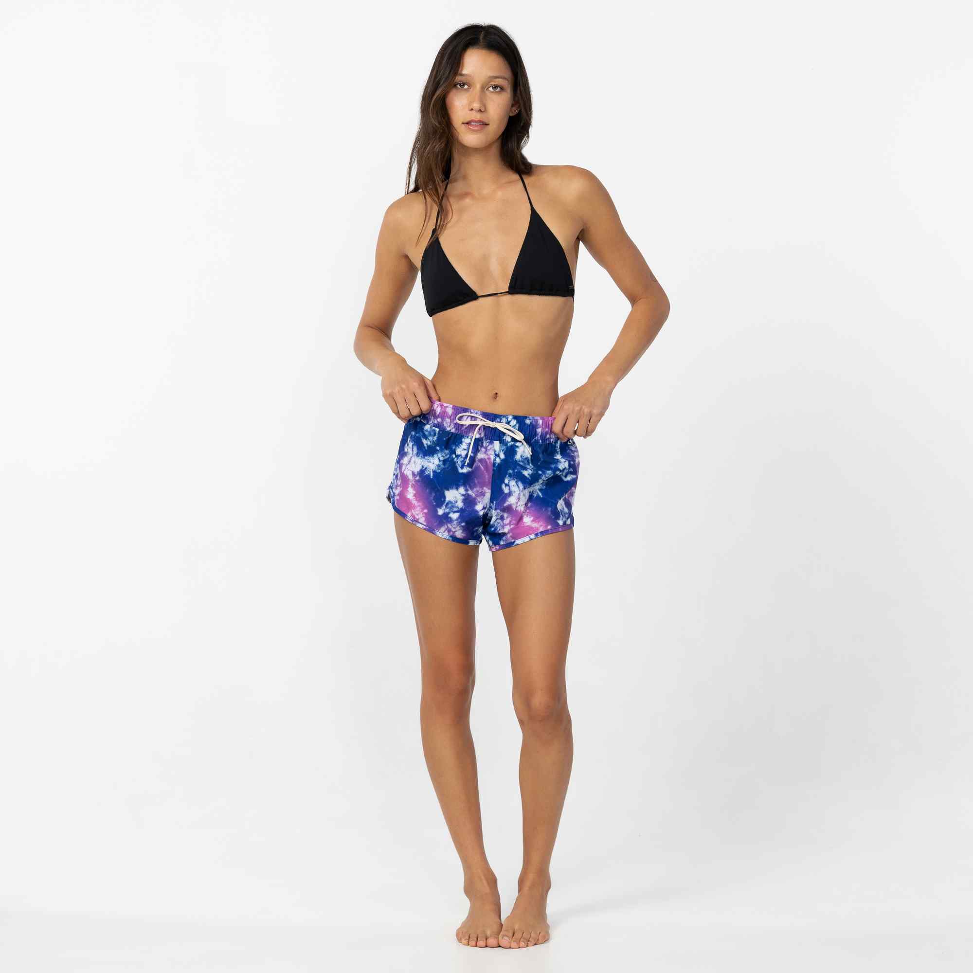 Women's Laney Printed 3" Boardshort - Horizon Tiedye