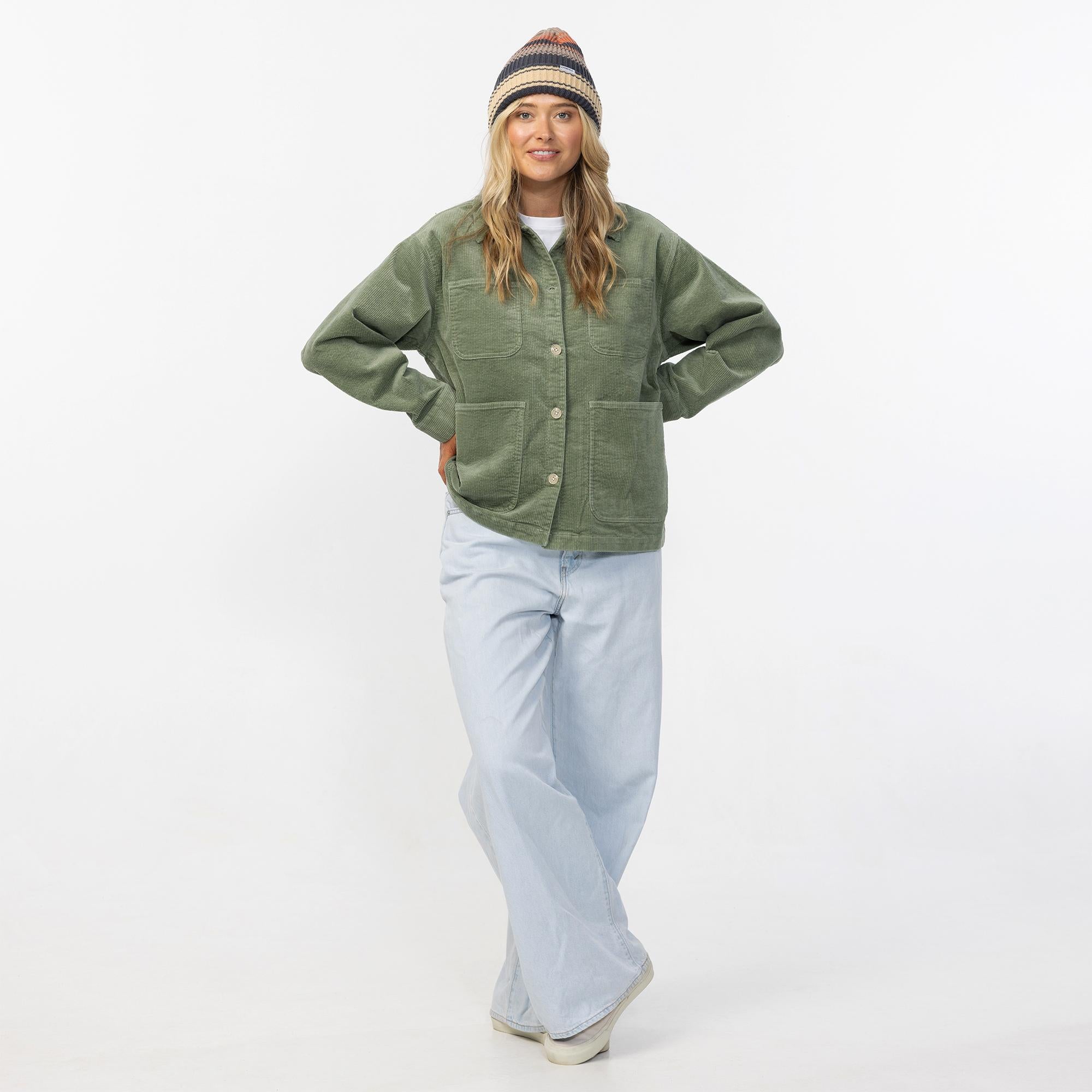 Women's Langford Shacket - Sea Spray