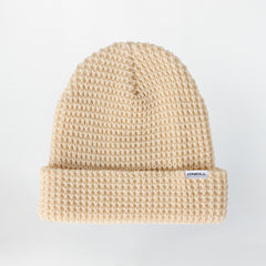 Women's Market Waffle Beanie - Tapioca