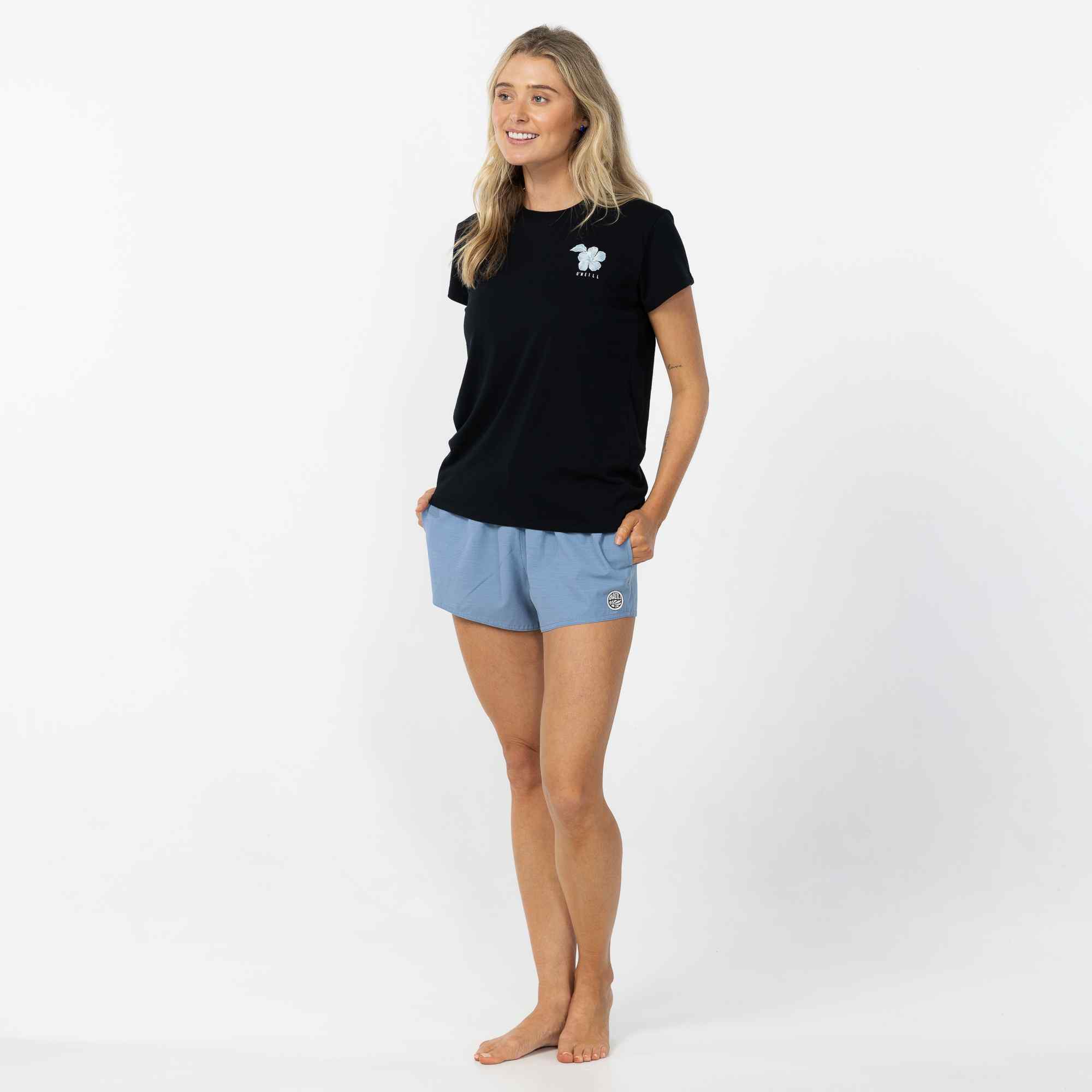 Women's Palm Meadow T-Shirt - Black
