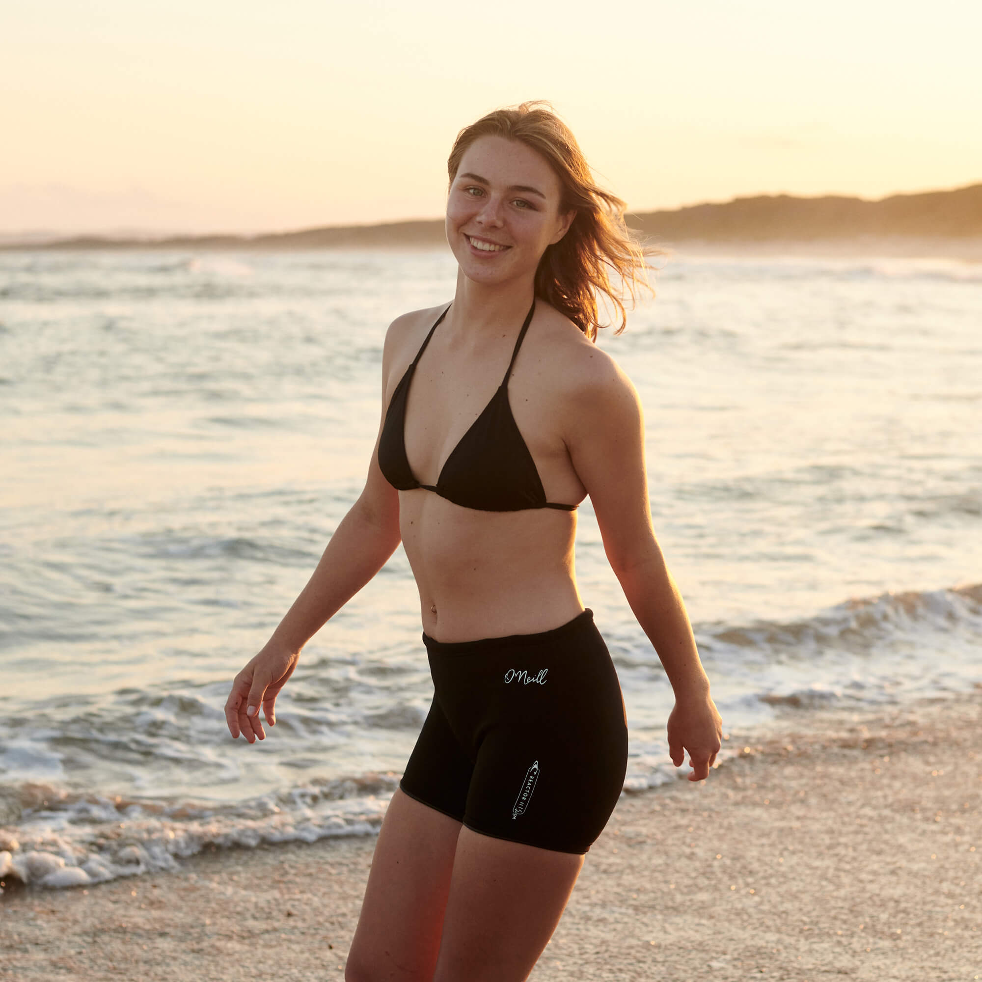 Women's Reactor 1.5mm Boy Short - Black