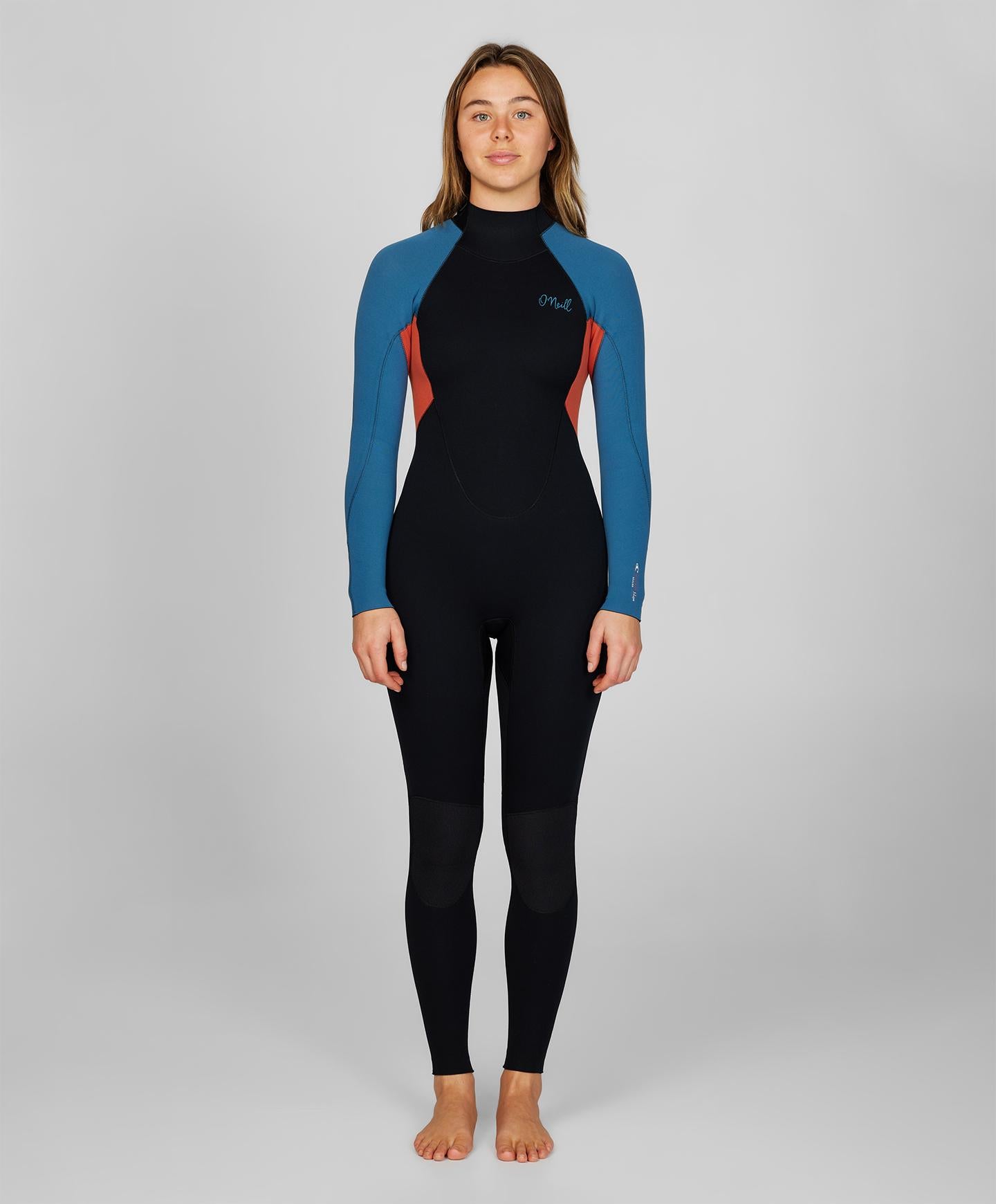 Women's Reactor 3/2mm GBS Steamer Wetsuit - Deep Blue