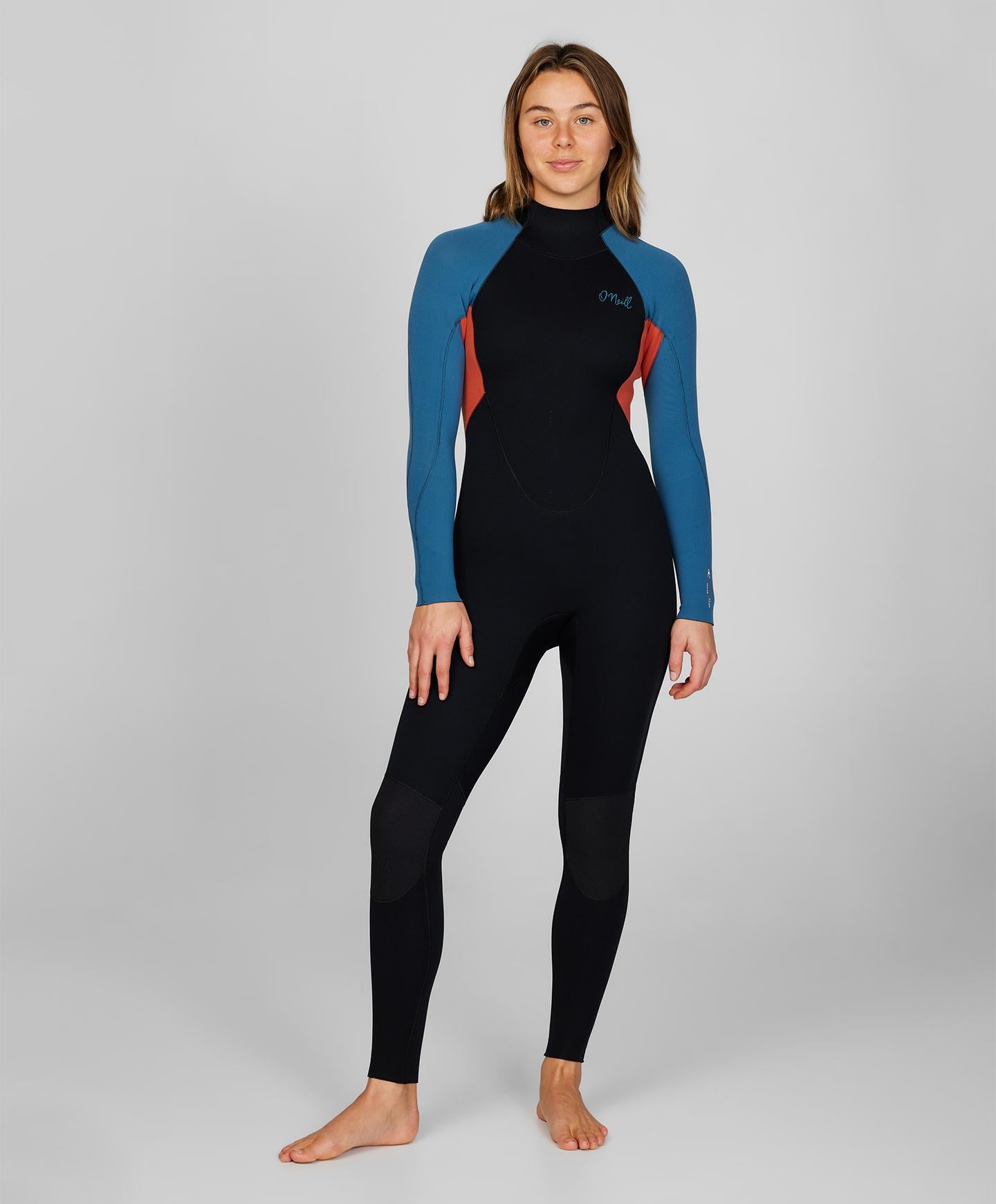 Women's Reactor 3/2mm GBS Steamer Wetsuit - Deep Blue