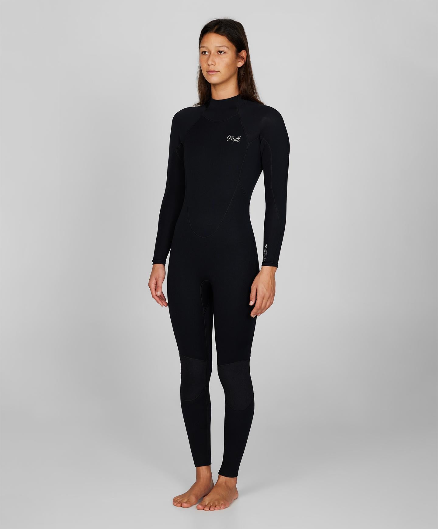 Women's Reactor 3/2mm GBS Steamer Wetsuit - Black