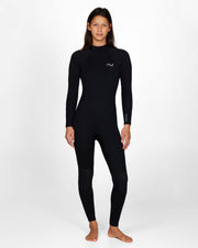 Women's Reactor 4/3mm GBS Steamer Wetsuit - Black