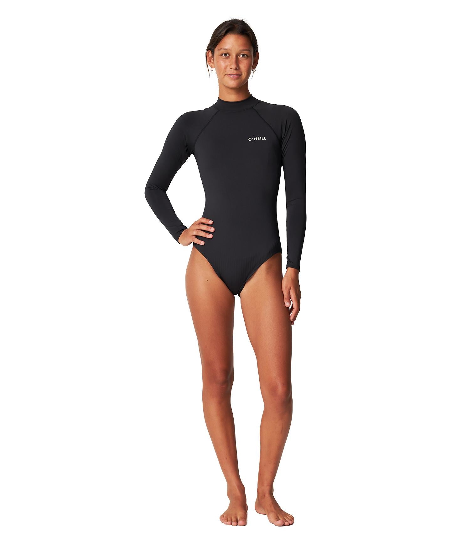 Women's Salina Premium BZ UV Surf Suit - Black