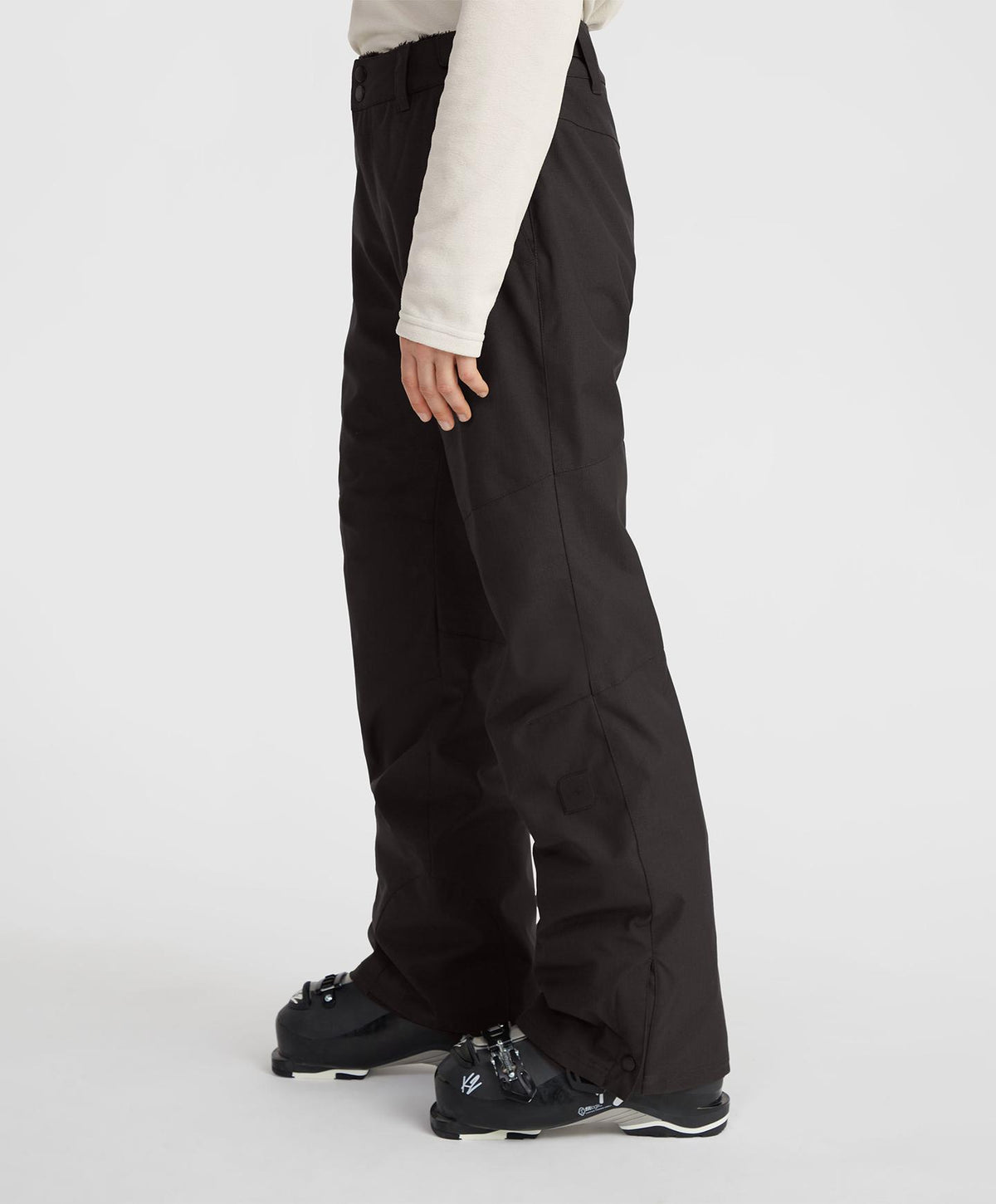 Women's Star Melange Regular Snow Pants - Raven