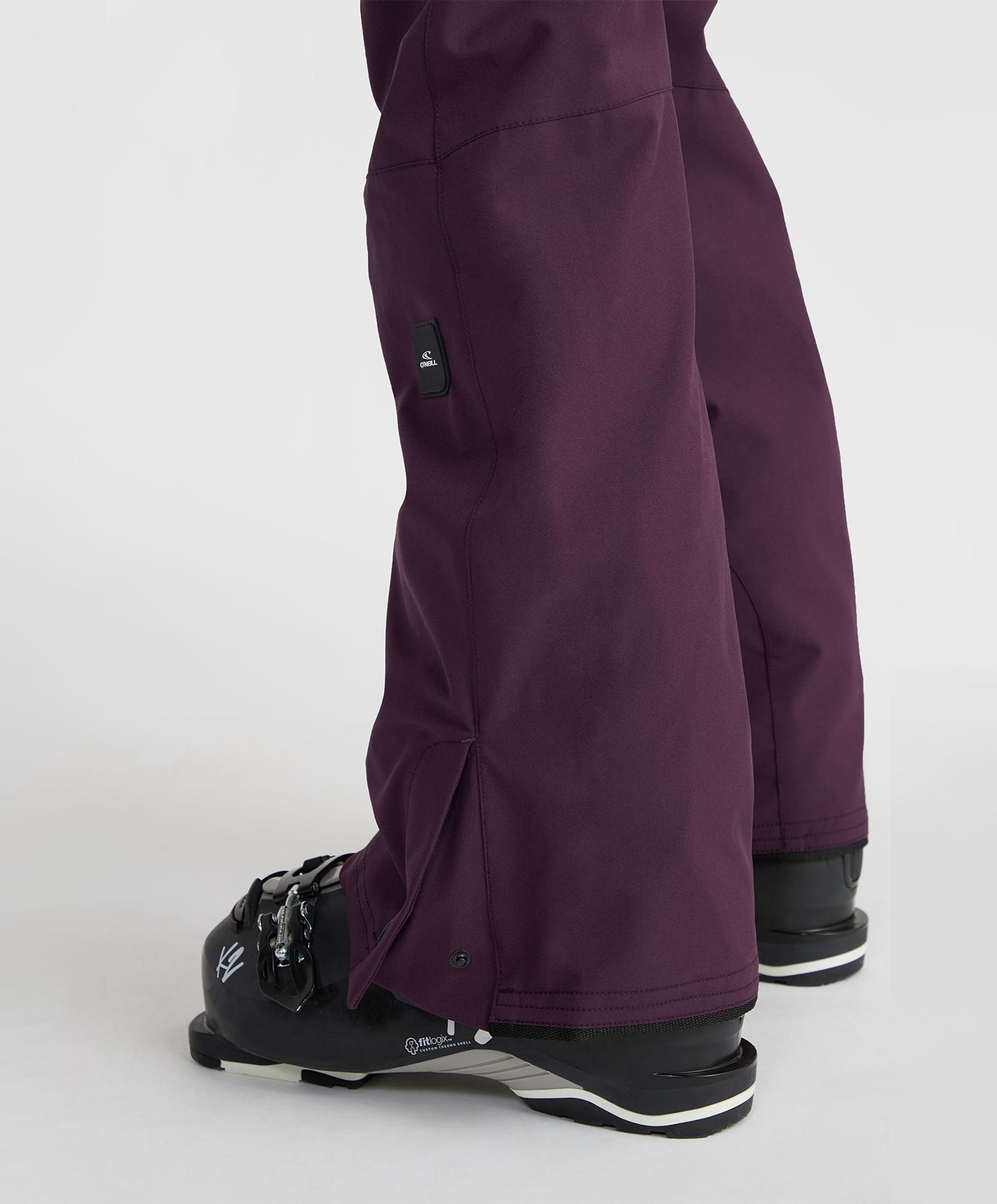 Women's Star Slim Snow Pants - Midnight Plum