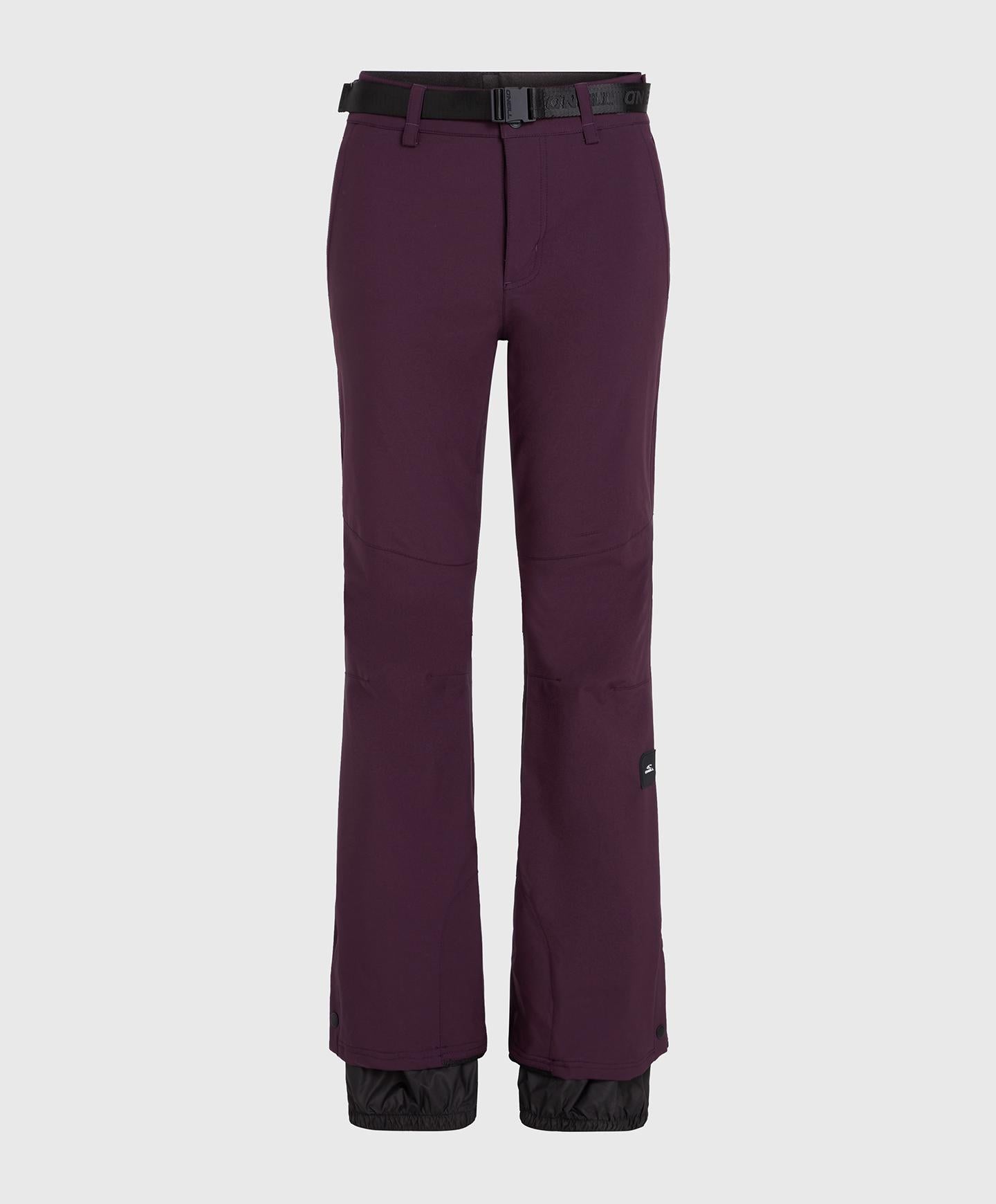 Women's Star Slim Snow Pants - Midnight Plum