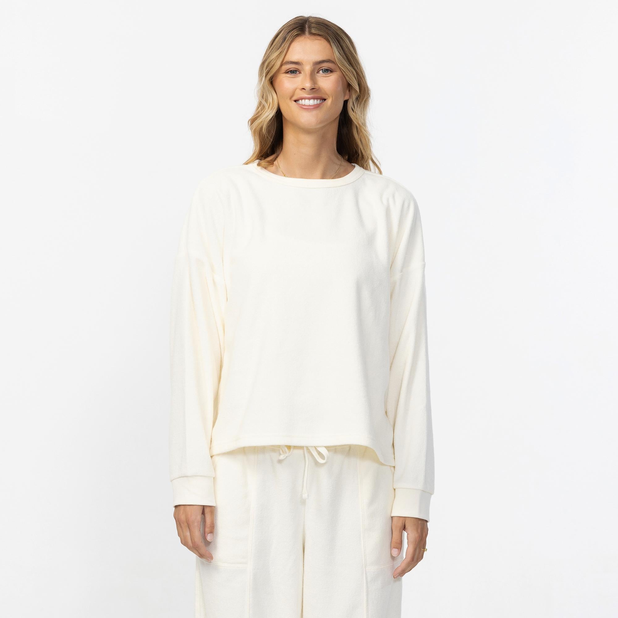 Women's Wavelength Crew - Winter White