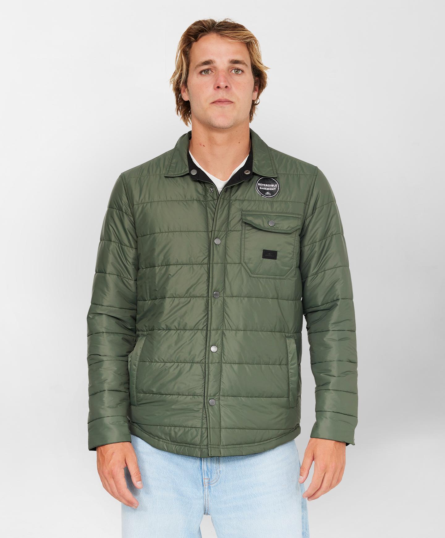 Zepher Reversible Jacket - Dark Olive