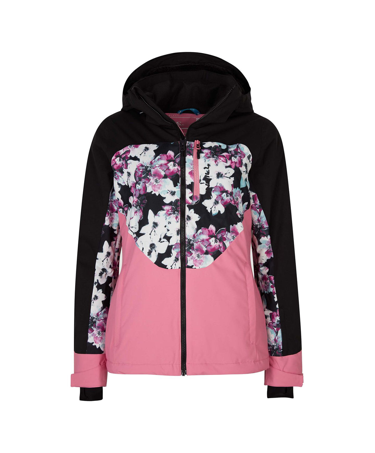 Women's Diamond Snow Jacket - Blue Ice Flower