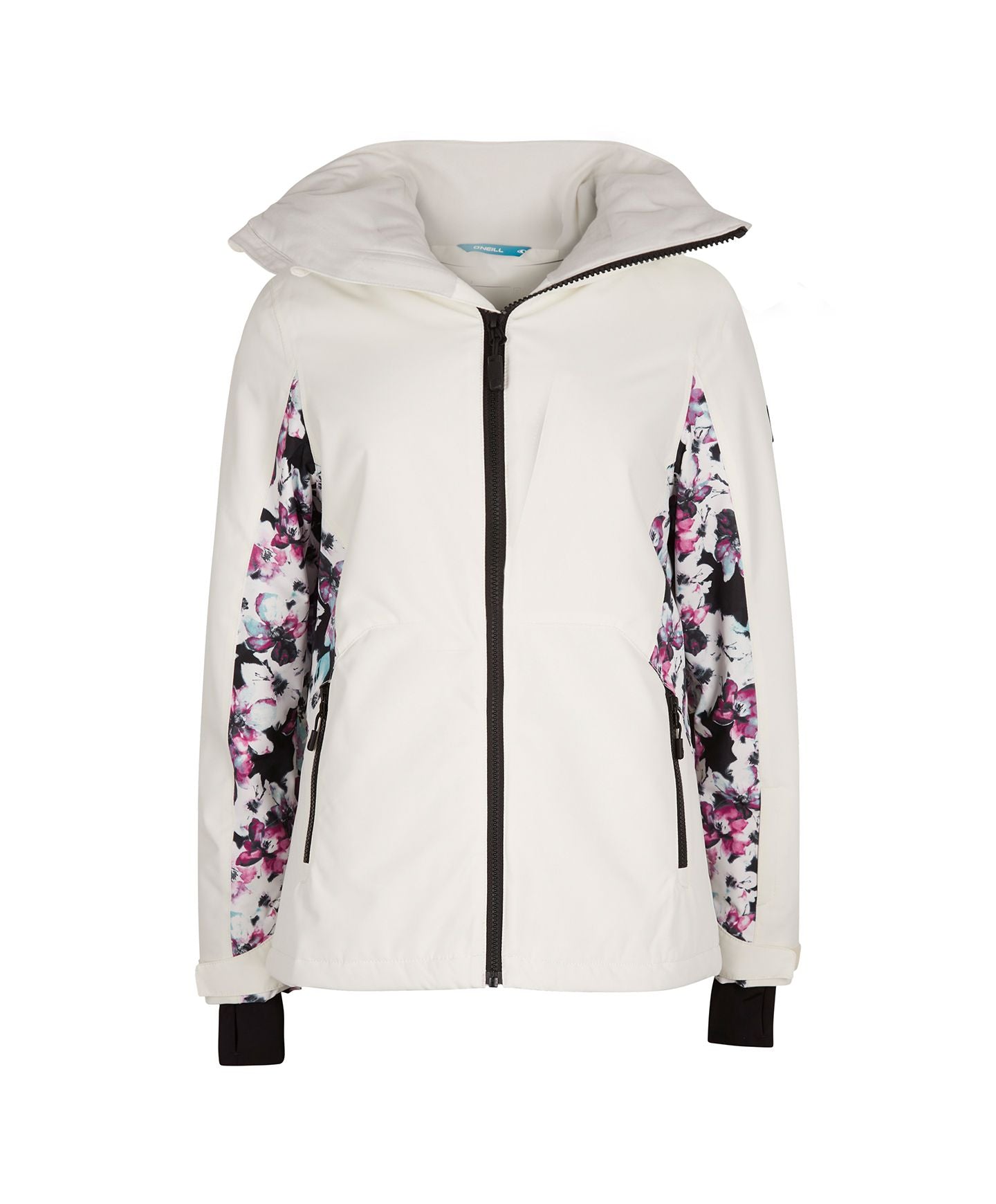 Women's Adelite Snow Jacket - Snow White Colour Block
