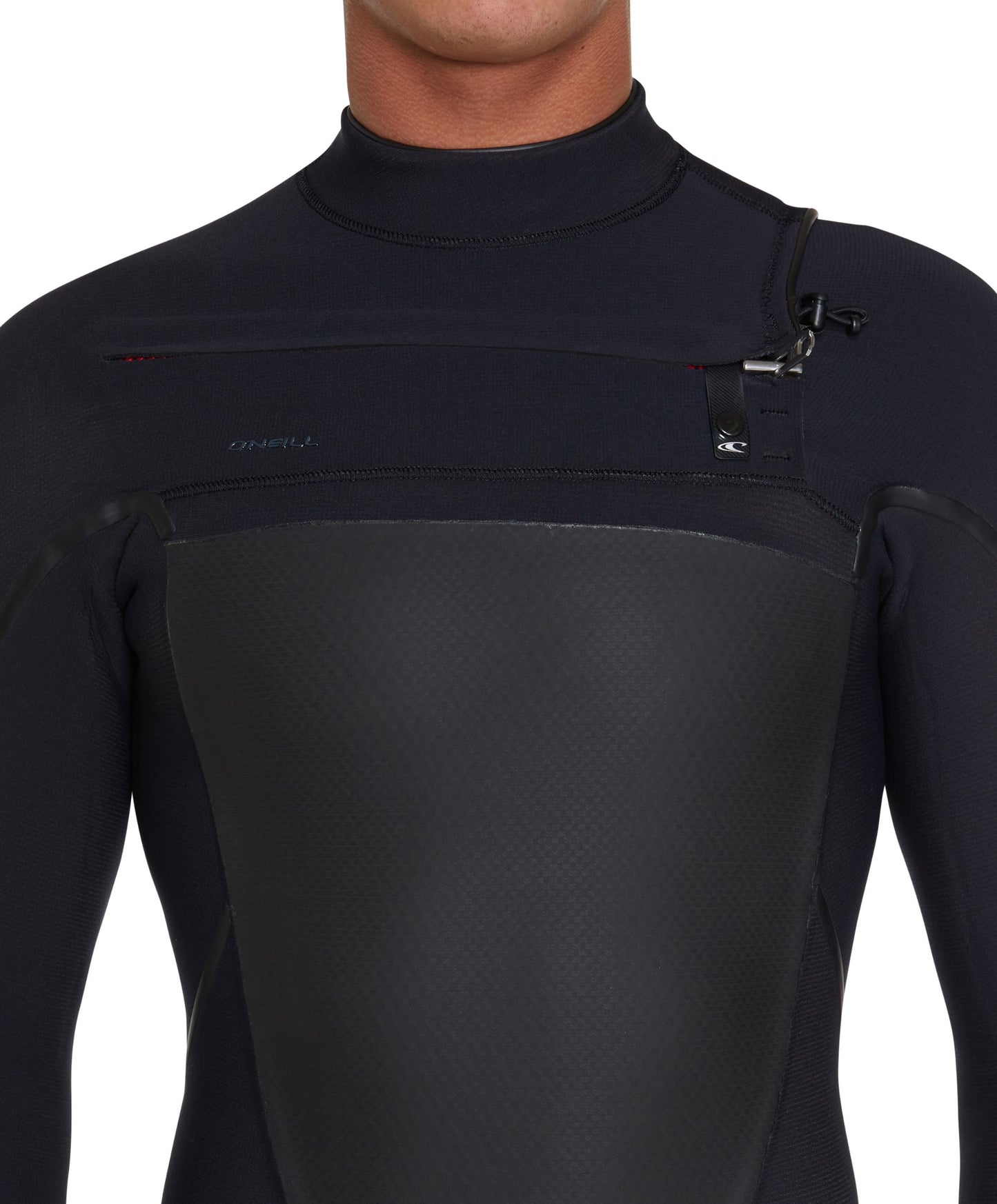 Psycho Tech 3/2mm Steamer Chest Zip Wetsuit - Black