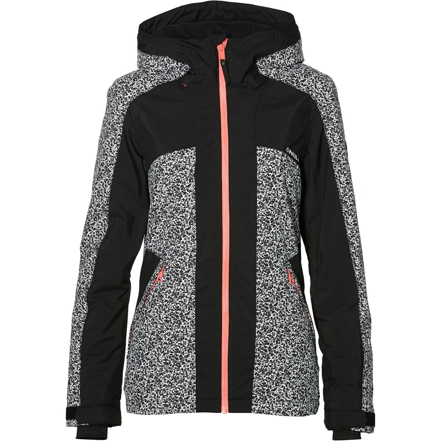 Allure Jacket - White Aop With Black