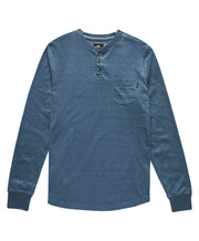 Clearview Henley Top - Cadet Blue