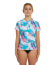 Girl's Bahia Uv Long Sleeve Rash Tee - Wavedye