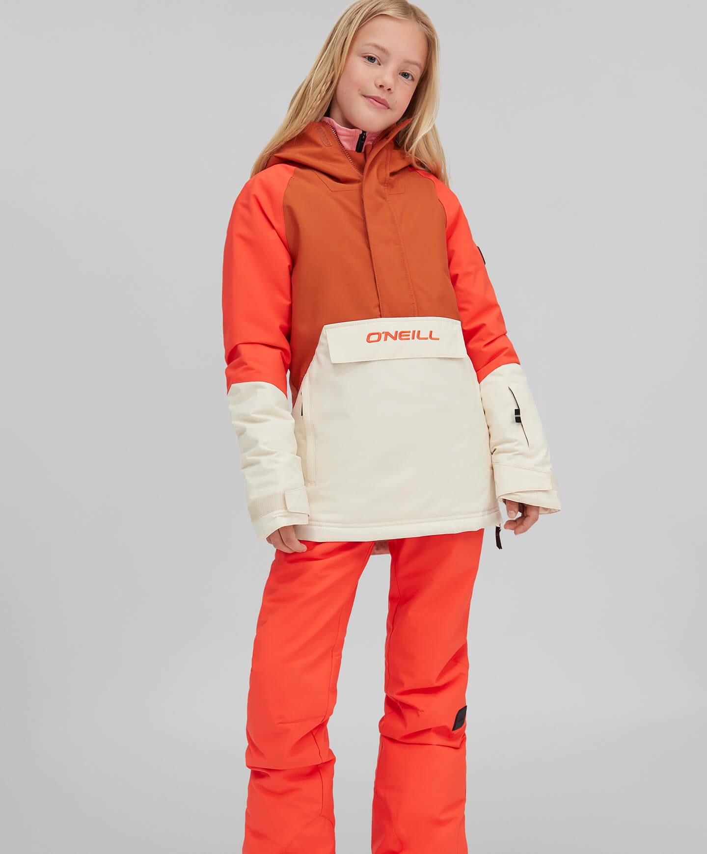 Girl's Charm Regular Snow Pants - Cherry Tomato