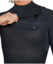Hyperfreak Short Sleeve Springsuit 2mm Chest Zip Wetsuit - Black